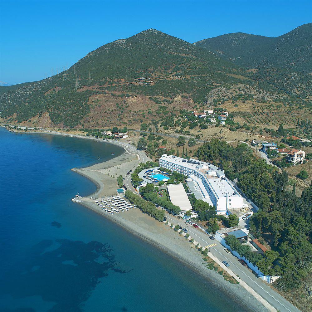 Delphi Beach Hotel Eratini Esterno foto